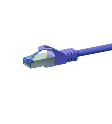 CAT6a S/FTP (PIMF) patchkabel 20m paars