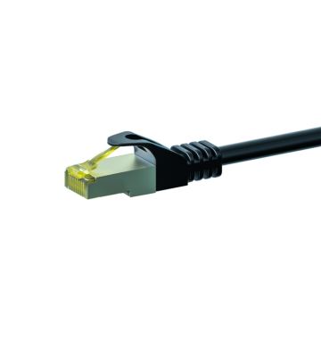 Cat7 S/FTP (PIMF) patchkabel 50m zwart