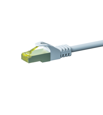 Cat7 S/FTP (PIMF) patchkabel 7,50m wit