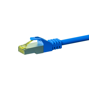 Cat7 S/FTP (PIMF) patchkabel 1m blauw
