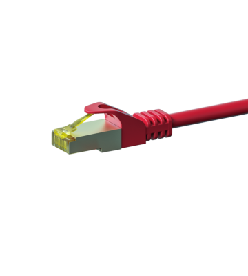 Cat7 S/FTP (PIMF) patchkabel 1m rood