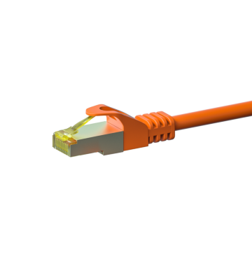 Cat7 S/FTP (PIMF) patchkabel 7,50m oranje