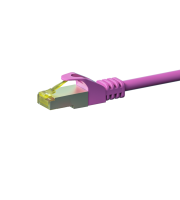 Cat7 S/FTP (PIMF) patchkabel 30m roze