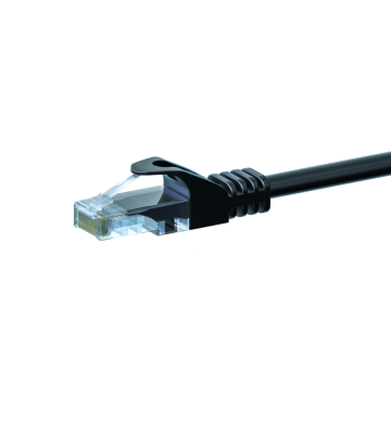 CAT5e UTP patchkabel 10m zwart  - CCA