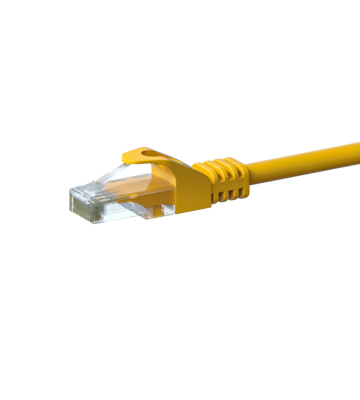 CAT6 UTP patchkabel 20m geel - CCA