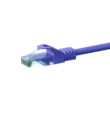 CAT6 UTP patchkabel 15m paars - CCA