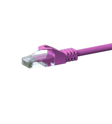 CAT6 UTP patchkabel 1,50m roze - CCA