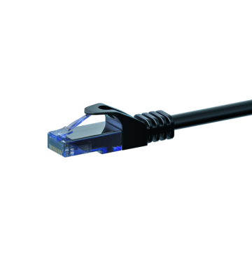 UTP CAT6a patchkabel 50m zwart - 100% koper