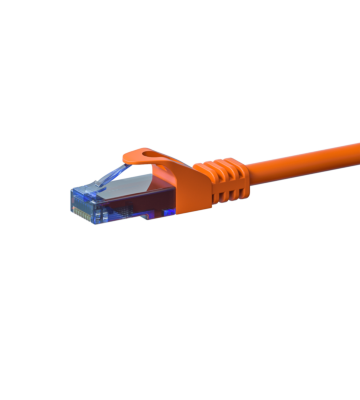 UTP CAT6a patchkabel 30m oranje - 100% koper
