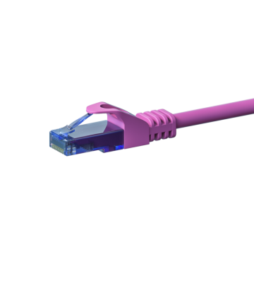 UTP CAT6a patchkabel 30m roze - 100% koper