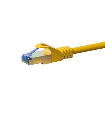 CAT6a S/FTP (PIMF) patchkabel 2m geel