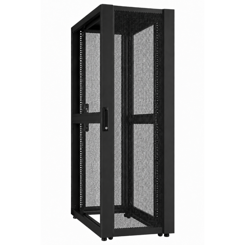 42U Datacenter serverkast met geperforeerde deur 600x1200x2000mm (BxDxH)