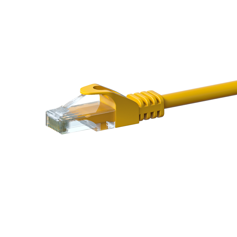 CAT6 UTP patchkabel 5m geel - CCA