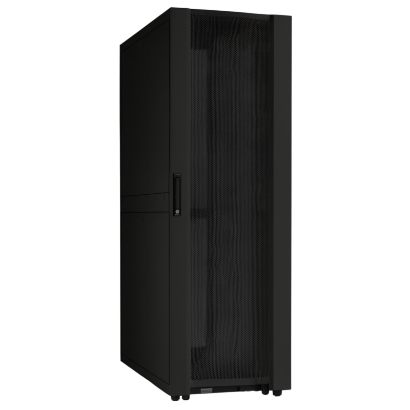 48U Datacenter serverkast met geperforeerde deur 600x1000x2250mm (BxDxH)
