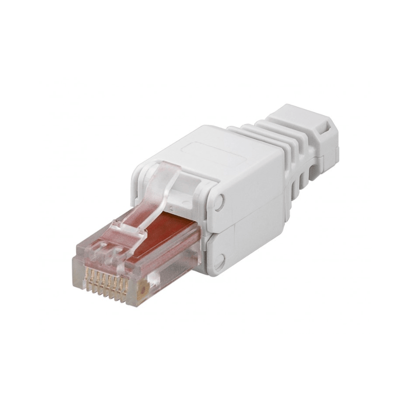 DANICOM UTP CAT6 Toolless RJ45 Connector - voor soepele en stugge kern