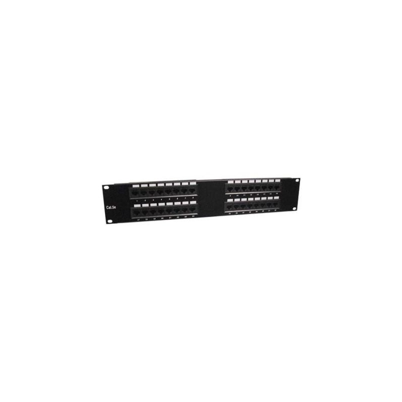 19 inch 2U UTP patchpaneel 32xRJ45 Cat 5e