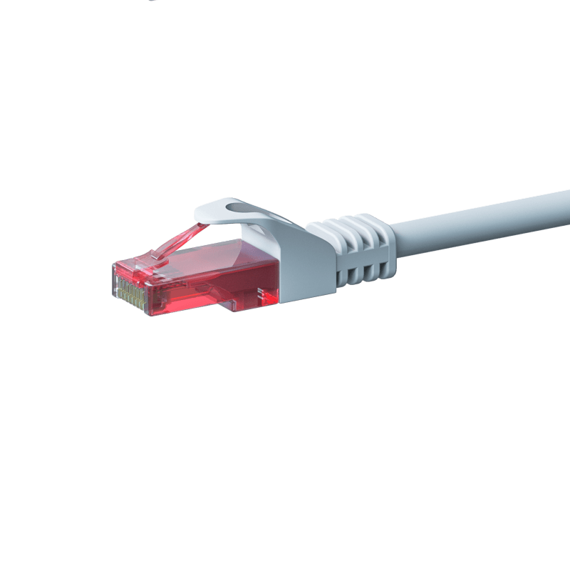 UTP CAT6 patchkabel 50m wit - 100% koper