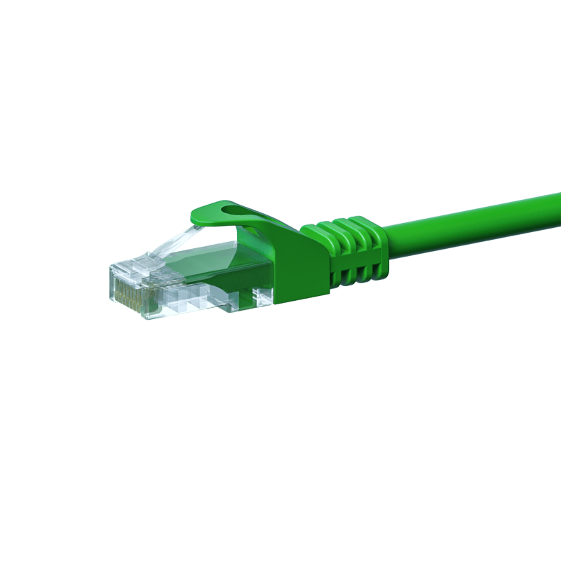 CAT5e UTP patchkabel 0,50m groen - CCA