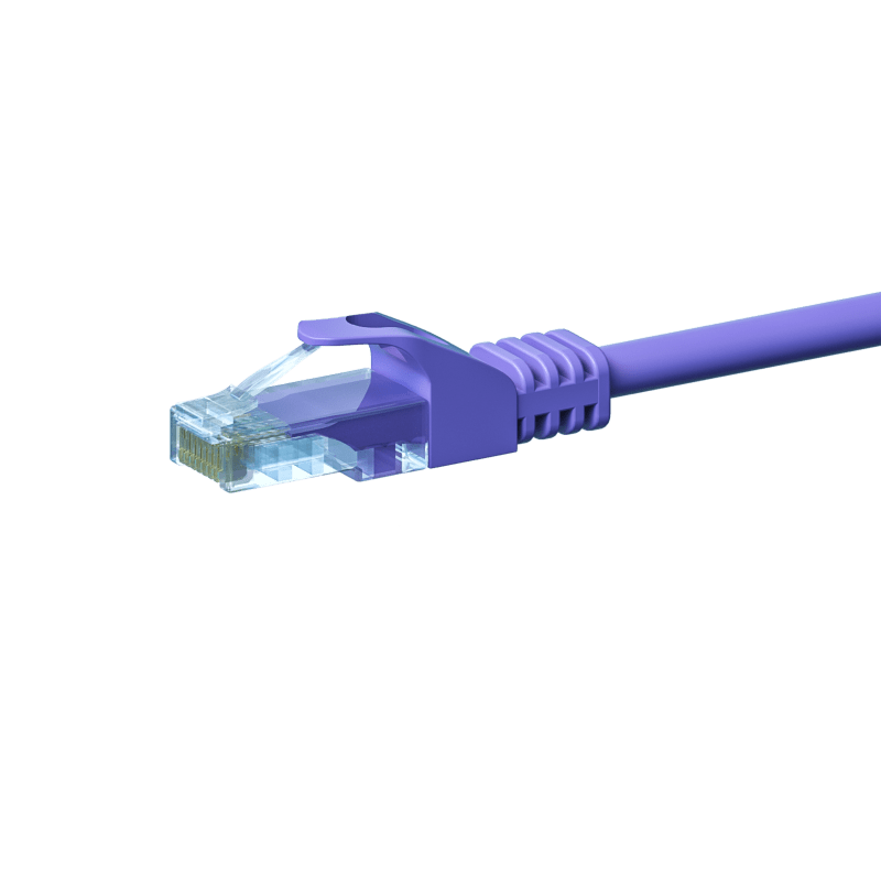 CAT5e UTP patchkabel 2m paars  - CCA