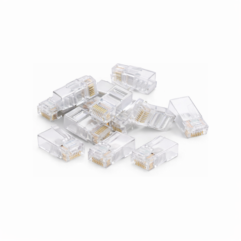 DANICOM UTP CAT6a RJ45 Connector - voor stugge kern - 10 stuks